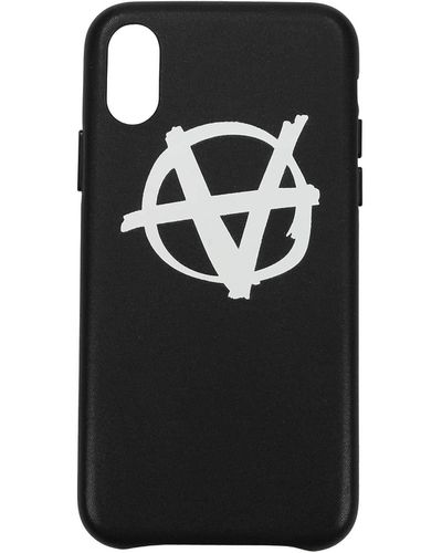 Vetements Iphone Cover Iphone Xs Fabric Black