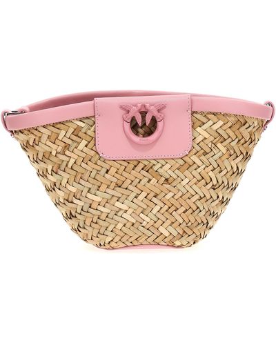 Pinko Love Summer Crossbody Bags - Pink