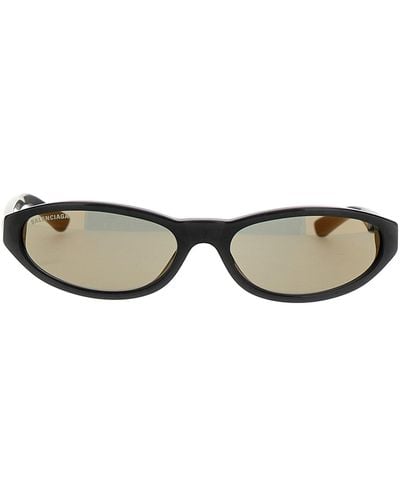 Balenciaga Neo Round Sunglasses - Black