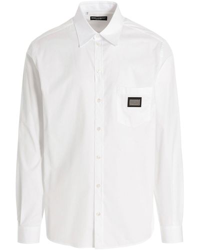 Dolce & Gabbana Martini Shirt, Blouse - White