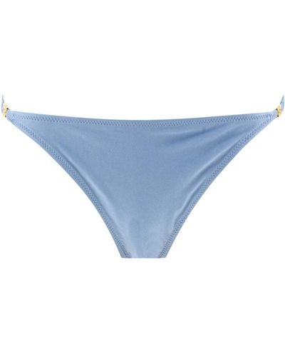 Ganni "Emblem" Bikini Bottom - Blue
