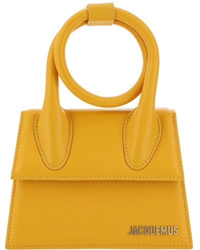 Jacquemus Le Chiquito Noeud Handbag - Yellow