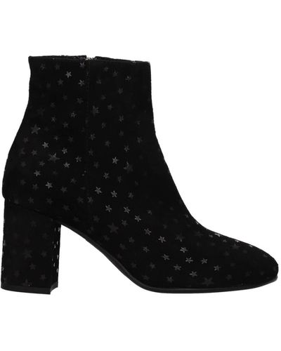 P.A.R.O.S.H. Ankle Boots Blink Suede Black