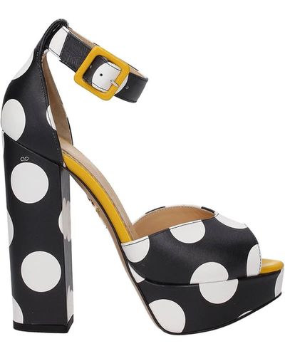 Charlotte Olympia Sandals Leather - White