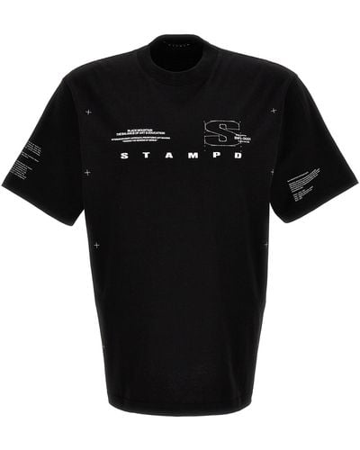 Stampd Mountain Transit T-shirt - Black