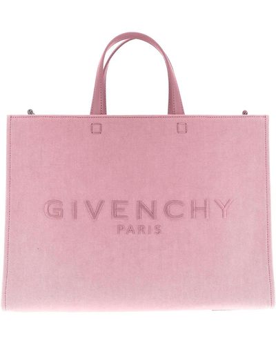 Givenchy Medium 'G-Tote' Shopping Bag - Pink