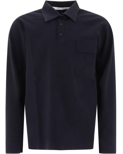 GR10K Taped Bonded Polo Shirts - Blue