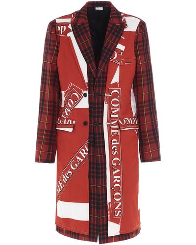 Comme des Garçons Raincoats & Trenches - Red