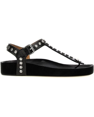 Isabel Marant 'Enore' Sandals - Black