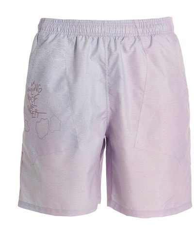 Objects IV Life Printed Swimming Trunks - Purple