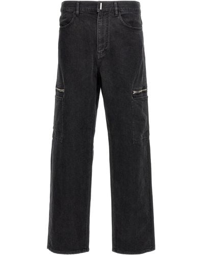 Givenchy Cargo Jeans - Black