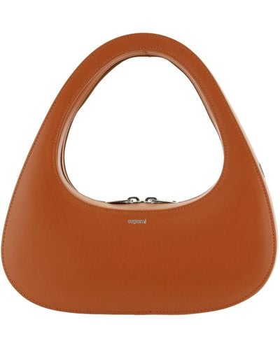 Coperni Baguette Swipe Handbag - Brown