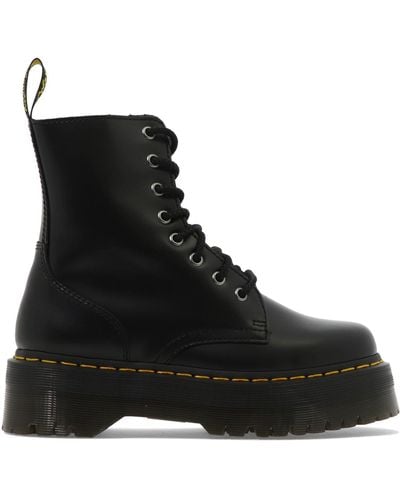 Dr. Martens 1460 Women's Smooth Leather Lace Up Boots Black