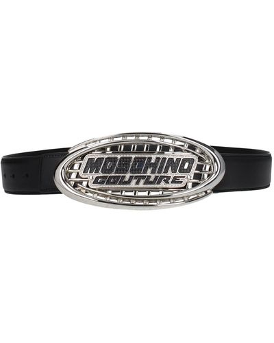 Moschino Regular Belts Leather - White