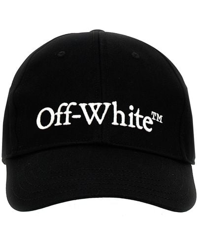 Off-White c/o Virgil Abloh Bookish Dril Baseball Cap - Black
