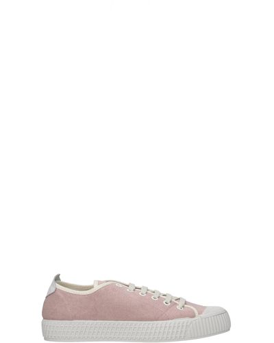 Car Shoe Trainers Fabric Peach - Pink