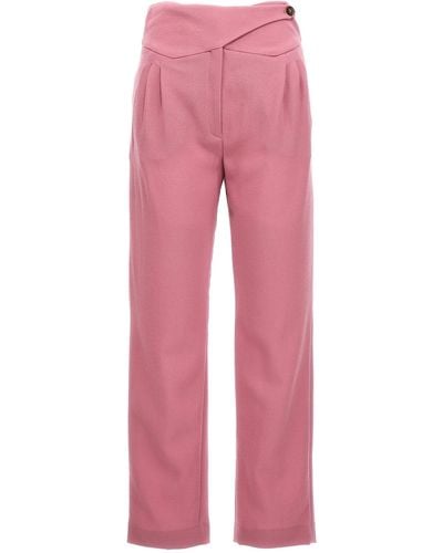 Blazé Milano Cool & Easy Pants - Pink