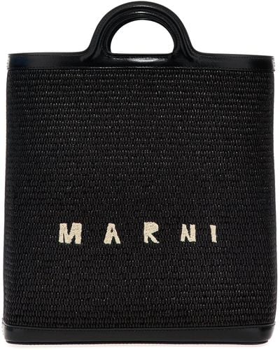 Marni Tropicalia Crossbody Bags - Black