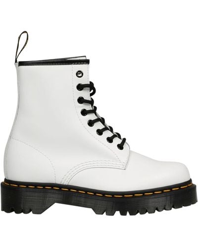 Dr. Martens Bex Combat Boots - White