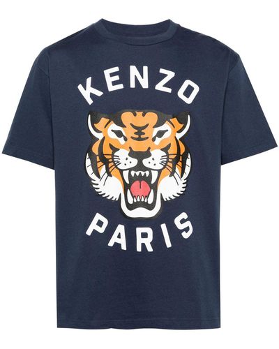 KENZO Lucky Tiger T-Shirt - Blue