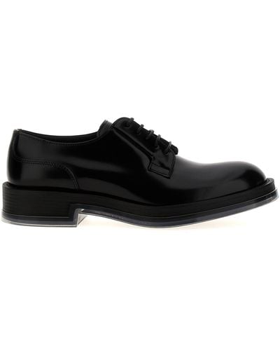Alexander McQueen Float Lace Up Shoes - Black