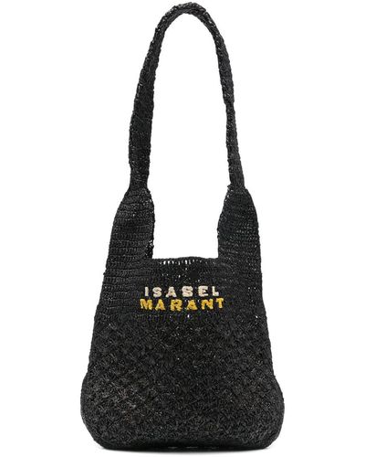 Isabel Marant Small Praia Shoulder Bag - Black