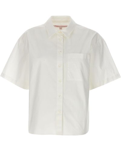 Carolina Herrera Short Sleeve Shirt Camicie Bianco