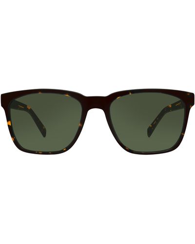 Warby Parker Barkley Wide Sunglasses - Brown