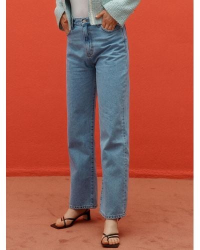 Blue BEMUSE MANSION Jeans for Women | Lyst
