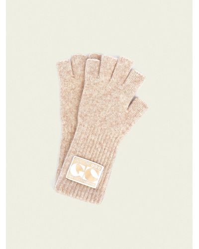 GOCORI Fingerless Long Gloves - Natural