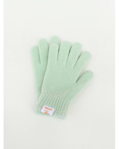 GOCORI Short Knit Gloves - Green