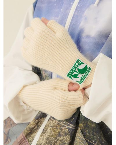 GOCORI Gc Fingerless Short Gloves - Natural