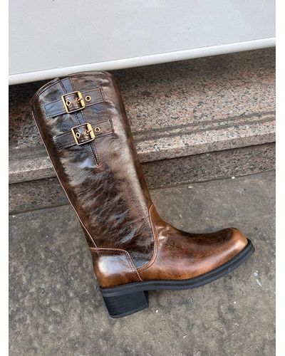 Born cort leather cheap knee high boot
