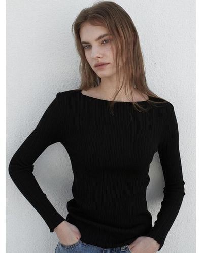 Black OUIE Sweaters and knitwear for Women | Lyst