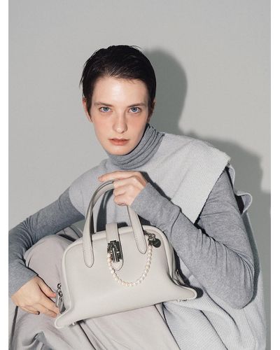 Gray VUNQUE Shoulder bags for Women | Lyst