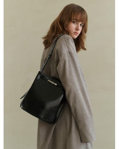 Sac de Jardin Large Shoulder Bag - Noir