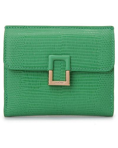 Green COURONNE Wallets and cardholders for Women | Lyst