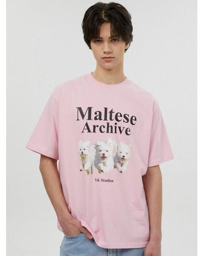 Maltese Archive T-Shirt_White