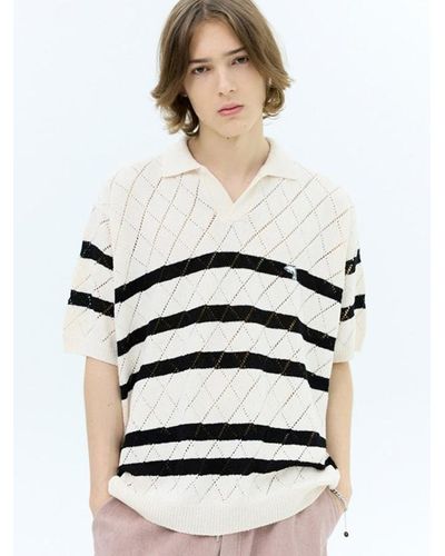 White WAIKEI Sweaters and knitwear for Men | Lyst