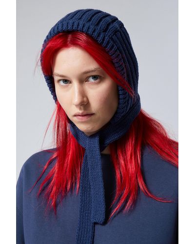 Weekday Lisa Babe Hood - Blue