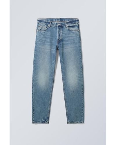 Weekday Barrel Jeans Mit Lockerem Und Konisch Zulaufendem - Blau