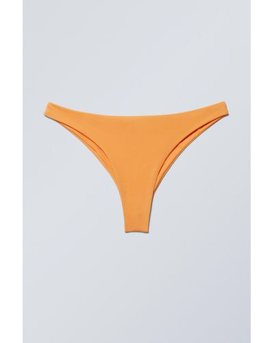 Weekday Brazilian Bikini Bottoms - Orange