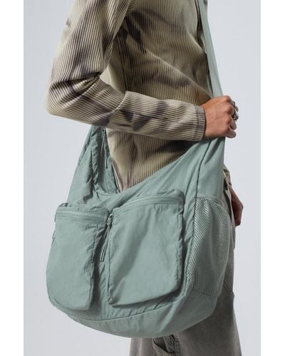 Weekday Pocket Crossbody Bag - Green
