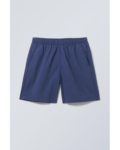Weekday Ed Swim Shorts - Blue