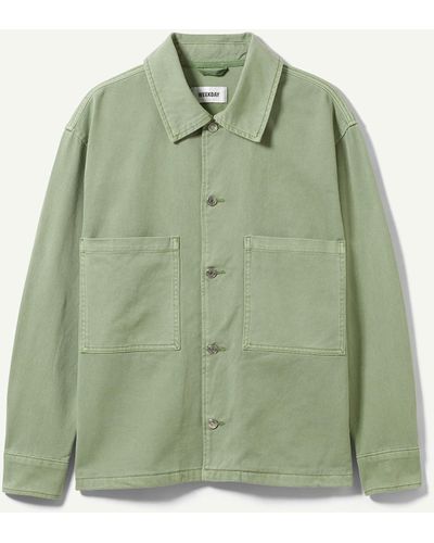 Weekday Bryant Workwear Jacket - Green