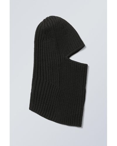 Weekday Bell Balaclava - Black