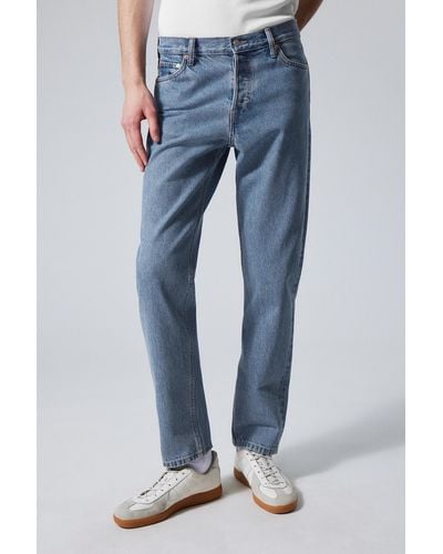 Weekday Barrel Relaxed Tapered Jeans - Blue