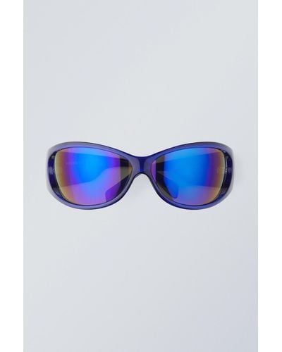 Weekday Strike Sunglasses - Blue