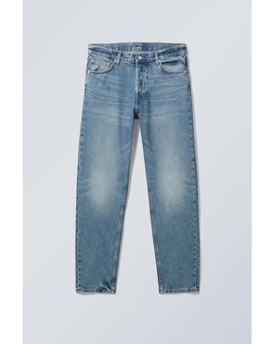 Weekday Barrel Relaxed Tapered Jeans - Blue