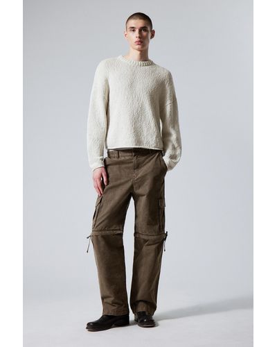 Weekday Relaxed Convertible Cargo Trousers - Multicolour